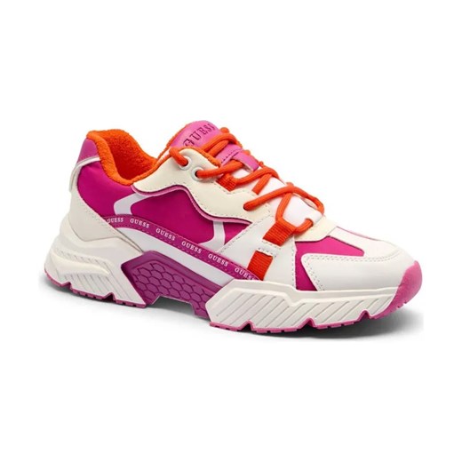 Buty sportowe damskie Guess sneakersy z tkaniny 