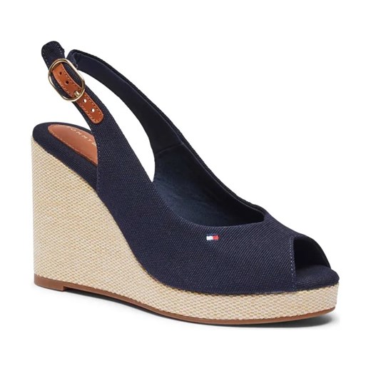 Tommy Hilfiger Koturny | z dodatkiem skóry ze sklepu Gomez Fashion Store w kategorii Espadryle damskie - zdjęcie 184302016