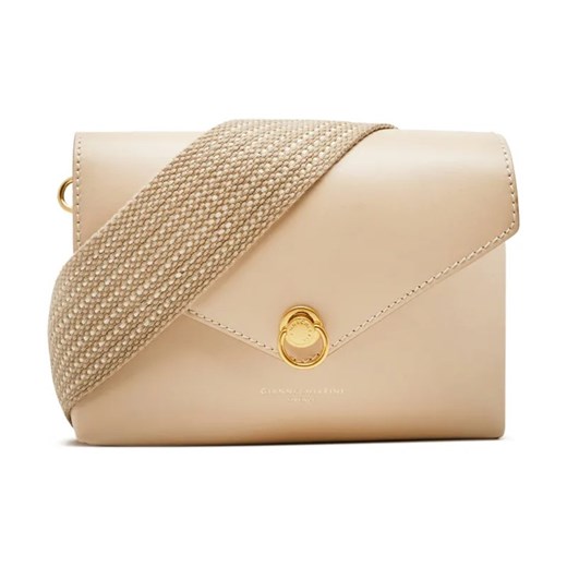 GIANNI CHIARINI Skórzana listonoszka ze sklepu Gomez Fashion Store w kategorii Listonoszki - zdjęcie 184302047