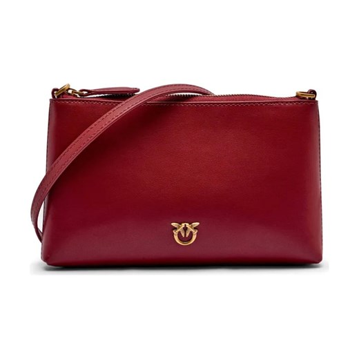 Pinko Skórzana kopertówka FLAT HORIZONTAL MINI ze sklepu Gomez Fashion Store w kategorii Kopertówki - zdjęcie 184302105