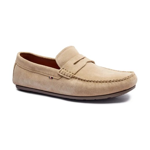 Tommy Hilfiger Skórzane mokasyny CASUAL HILFIGER SUEDE DRIVER ze sklepu Gomez Fashion Store w kategorii Mokasyny męskie - zdjęcie 184302128