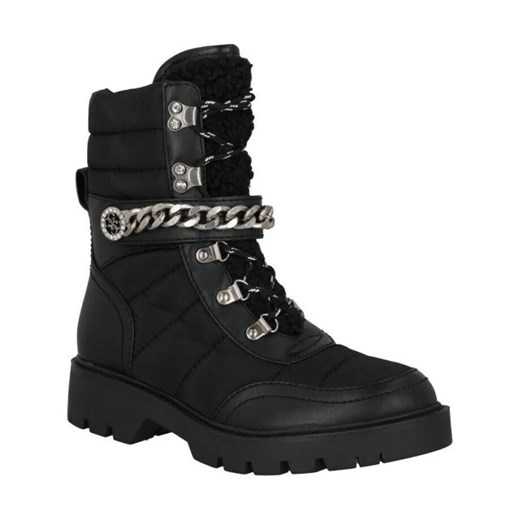 Guess Botki RASIDA | z dodatkiem skóry ze sklepu Gomez Fashion Store w kategorii Workery damskie - zdjęcie 184302129