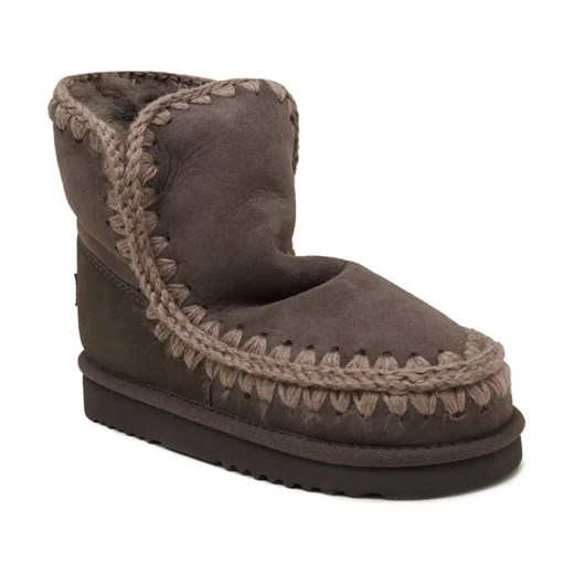 MOU Skórzane śniegowce ze sklepu Gomez Fashion Store w kategorii Śniegowce damskie - zdjęcie 184302159