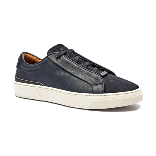 BOSS BLACK Skórzane sneakersy Gary_Tenn ze sklepu Gomez Fashion Store w kategorii Buty sportowe męskie - zdjęcie 184302178