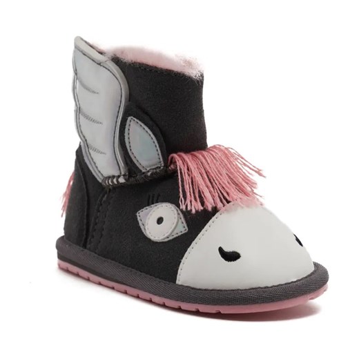 EMU Australia Skórzane śniegowce PEGASUS WALKER ze sklepu Gomez Fashion Store w kategorii Buty zimowe dziecięce - zdjęcie 184302187