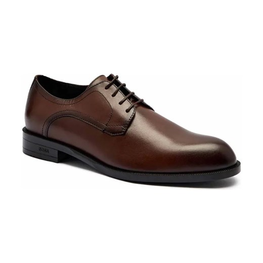 BOSS BLACK Skórzane derby Tayil_Derb_bunl ze sklepu Gomez Fashion Store w kategorii Buty eleganckie męskie - zdjęcie 184302206