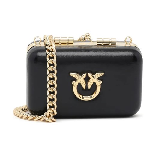 Pinko Skórzana torebka wieczorowa Micro love bag puff ze sklepu Gomez Fashion Store w kategorii Kopertówki - zdjęcie 184302229