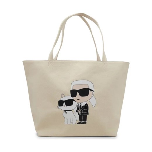Karl Lagerfeld Shopperka k/ikonik 2.0 k&c canv ze sklepu Gomez Fashion Store w kategorii Torby Shopper bag - zdjęcie 184302235