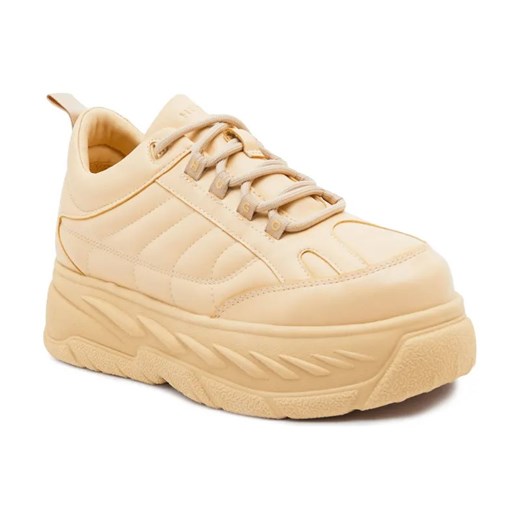 HUGO Sneakersy Jodene | z dodatkiem skóry ze sklepu Gomez Fashion Store w kategorii Buty sportowe damskie - zdjęcie 184302239