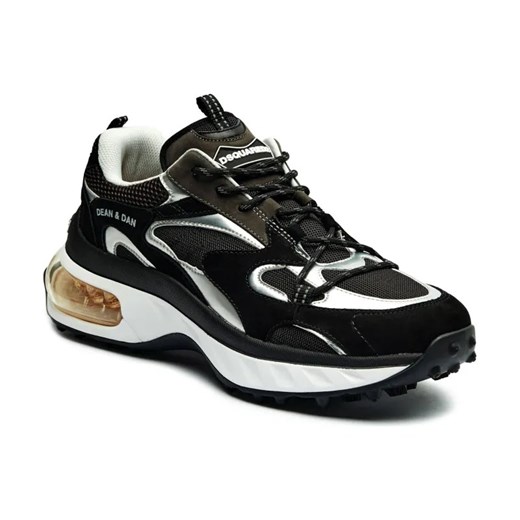Dsquared2 Sneakersy | z dodatkiem skóry ze sklepu Gomez Fashion Store w kategorii Buty sportowe męskie - zdjęcie 184302256