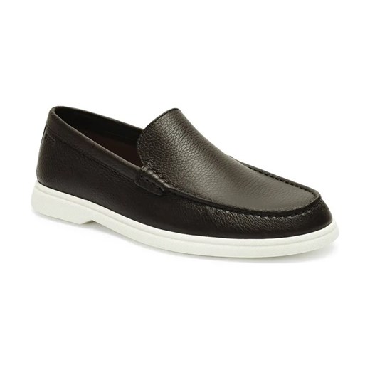 BOSS BLACK Skórzane mokasyny Sienne_Mocc_tbsf ze sklepu Gomez Fashion Store w kategorii Mokasyny męskie - zdjęcie 184302258