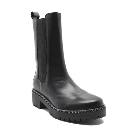 Guess Skórzane sztyblety IBBIE ze sklepu Gomez Fashion Store w kategorii Botki - zdjęcie 184302309