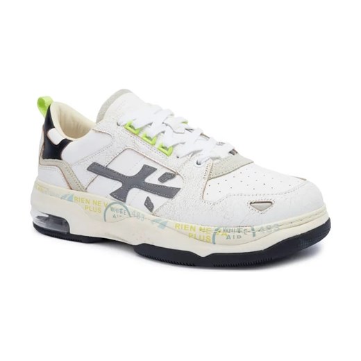 Premiata Skórzane sneakersy DRAKE ze sklepu Gomez Fashion Store w kategorii Buty sportowe męskie - zdjęcie 184302318
