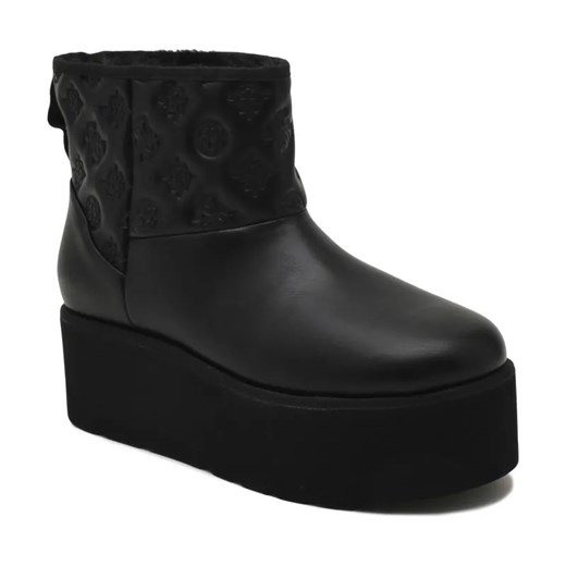 Guess Ocieplane śniegowce | z dodatkiem skóry ze sklepu Gomez Fashion Store w kategorii Śniegowce damskie - zdjęcie 184302339