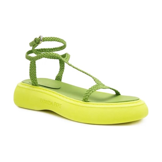 Patrizia Pepe Skórzane sandały ze sklepu Gomez Fashion Store w kategorii Sandały damskie - zdjęcie 184302405