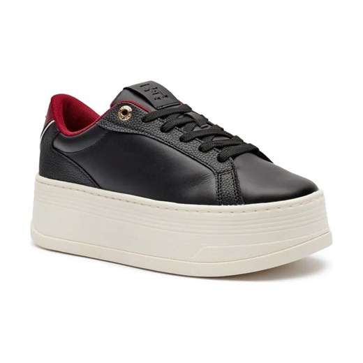 Tommy Hilfiger Sneakersy | z dodatkiem skóry ze sklepu Gomez Fashion Store w kategorii Buty sportowe damskie - zdjęcie 184302435