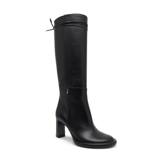 Patrizia Pepe Skórzane kozaki na słupku ze sklepu Gomez Fashion Store w kategorii Kozaki damskie - zdjęcie 184302469