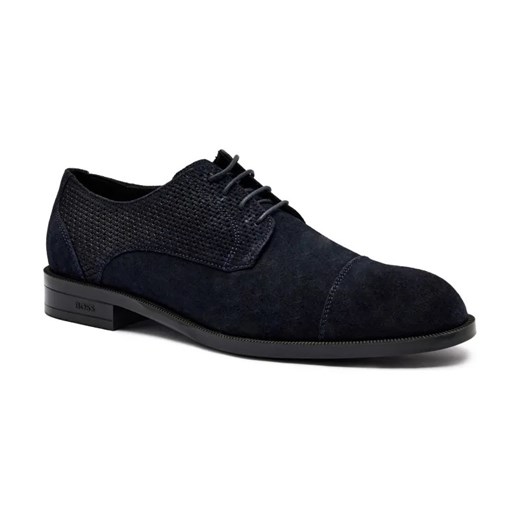 BOSS BLACK Skórzane derby Tayil_Derb_tcsdwv ze sklepu Gomez Fashion Store w kategorii Buty eleganckie męskie - zdjęcie 184302476
