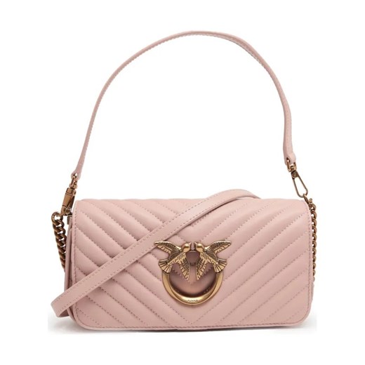 Pinko Skórzana torebka na ramię LOVE CLICK ze sklepu Gomez Fashion Store w kategorii Listonoszki - zdjęcie 184302509