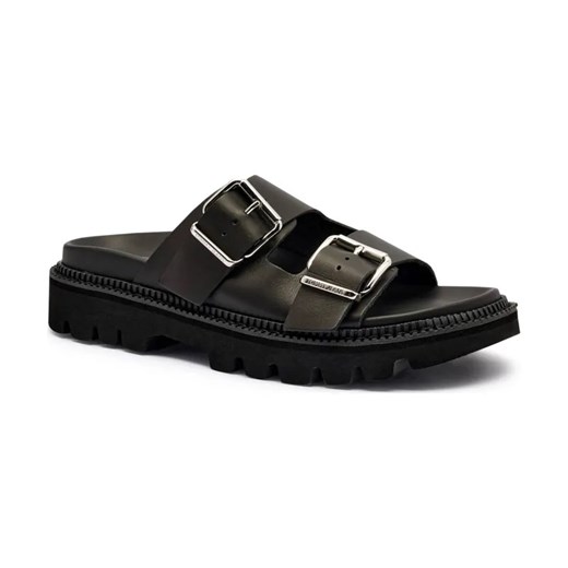 Tommy Jeans Skórzane klapki ze sklepu Gomez Fashion Store w kategorii Klapki damskie - zdjęcie 184302568