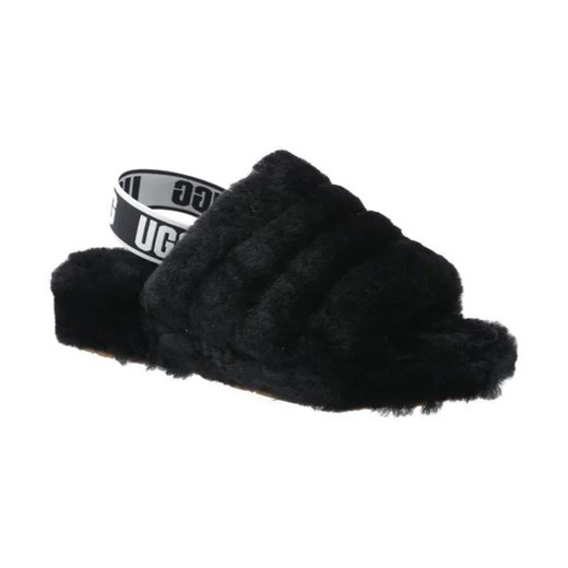 UGG Wełniane obuwie domowe Fluff Yeah Slide ze sklepu Gomez Fashion Store w kategorii Kapcie damskie - zdjęcie 184302586