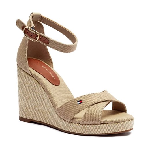 Tommy Hilfiger Koturny | z dodatkiem skóry ze sklepu Gomez Fashion Store w kategorii Sandały damskie - zdjęcie 184302598