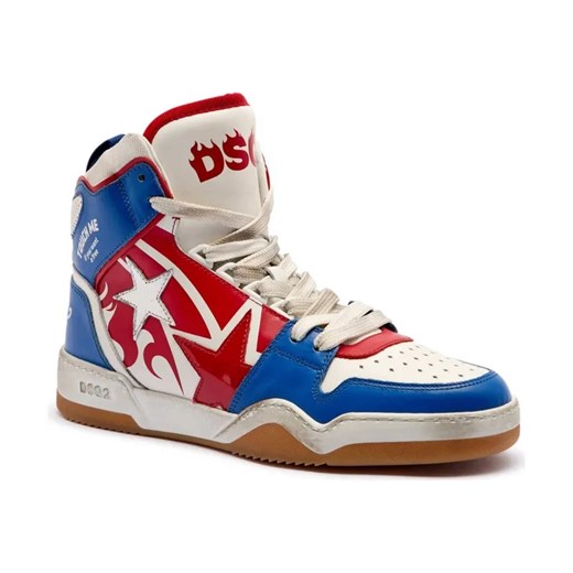 Dsquared2 Skórzane sneakersy ze sklepu Gomez Fashion Store w kategorii Buty sportowe męskie - zdjęcie 184302659