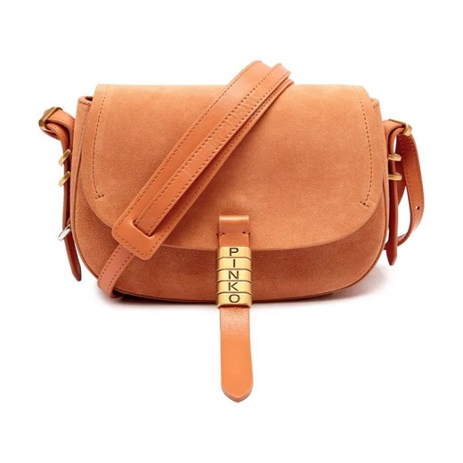 Pinko Skórzana listonoszka SADDLE MINI ze sklepu Gomez Fashion Store w kategorii Listonoszki - zdjęcie 184302668