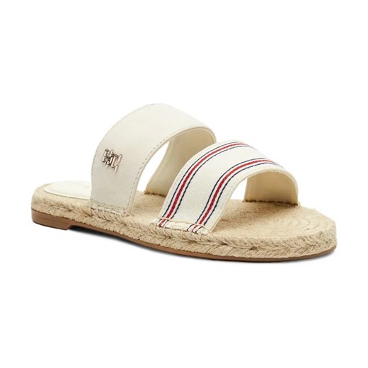 Tommy Hilfiger Klapki | z dodatkiem skóry ze sklepu Gomez Fashion Store w kategorii Klapki damskie - zdjęcie 184302688