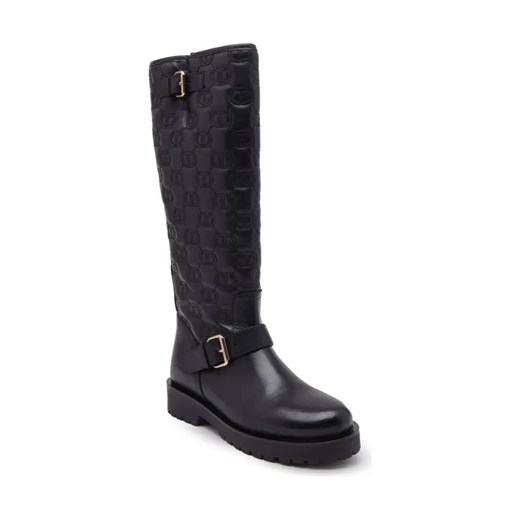TWINSET Skórzane oficerki ze sklepu Gomez Fashion Store w kategorii Kozaki damskie - zdjęcie 184302765