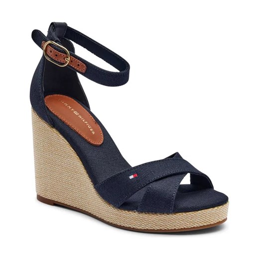 Tommy Hilfiger Koturny | z dodatkiem skóry ze sklepu Gomez Fashion Store w kategorii Sandały damskie - zdjęcie 184302786