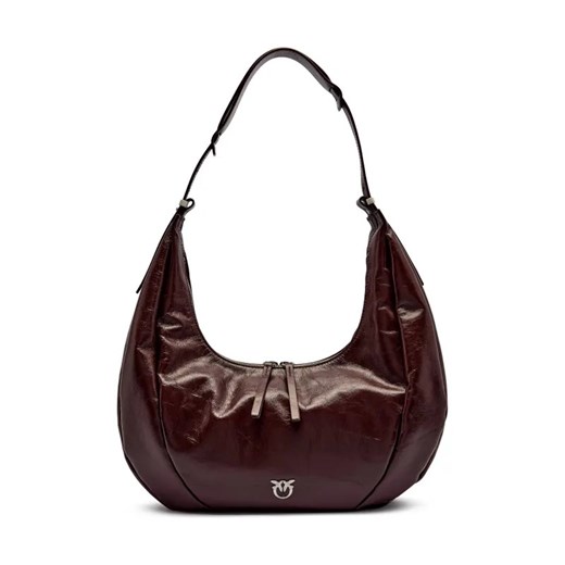 Pinko Skórzana hobo SLOUCHY ze sklepu Gomez Fashion Store w kategorii Torebki hobo - zdjęcie 184302797