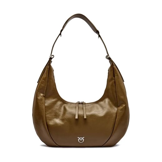 Pinko Skórzana hobo SLOUCHY ze sklepu Gomez Fashion Store w kategorii Torebki hobo - zdjęcie 184302809