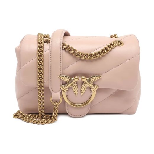 Pinko Skórzana torebka na ramię LOVE MINI PUFF CL PLTT ze sklepu Gomez Fashion Store w kategorii Listonoszki - zdjęcie 184302825