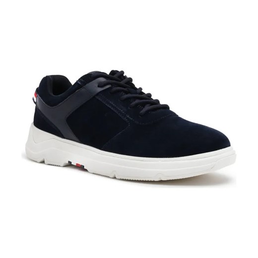 Tommy Hilfiger Skórzane sneakersy CORE HILFIGER ze sklepu Gomez Fashion Store w kategorii Buty sportowe męskie - zdjęcie 184302827