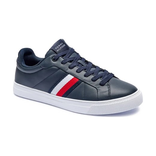 Tommy Hilfiger Skórzane sneakersy ICON COURT ze sklepu Gomez Fashion Store w kategorii Buty sportowe męskie - zdjęcie 184302836