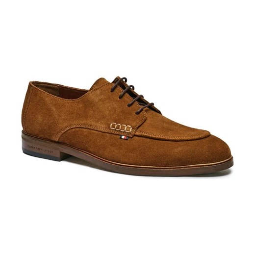 Tommy Hilfiger Skórzane derby THUNIT ze sklepu Gomez Fashion Store w kategorii Buty eleganckie męskie - zdjęcie 184302845