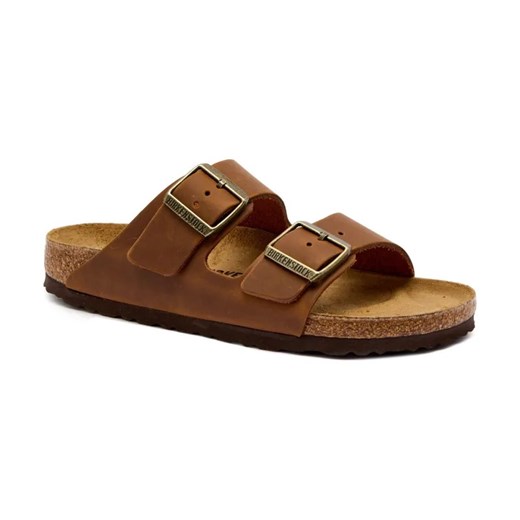Birkenstock Skórzane klapki Arizona ze sklepu Gomez Fashion Store w kategorii Klapki damskie - zdjęcie 184302849