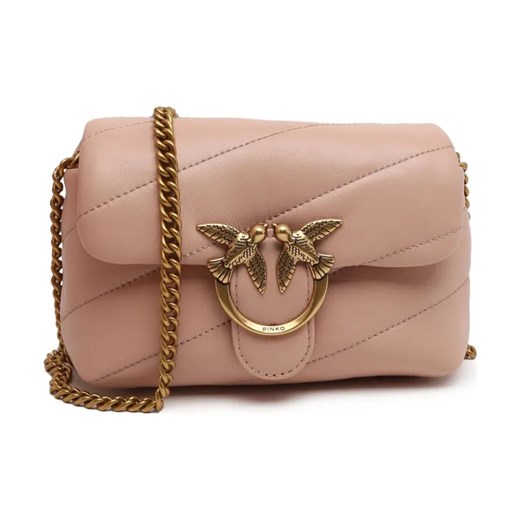 Pinko Skórzana listonoszka LOVE BABY PUFF C SHEEP NAPPA ze sklepu Gomez Fashion Store w kategorii Listonoszki - zdjęcie 184302905