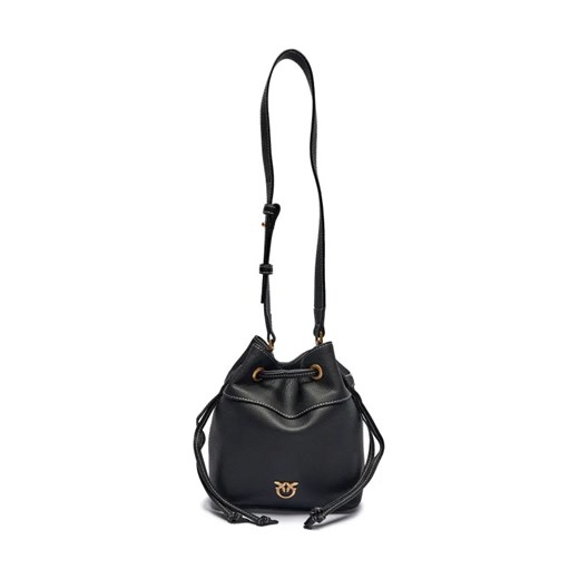 Pinko Skórzany worek SECCHIELLO MINI ze sklepu Gomez Fashion Store w kategorii Torebki worki - zdjęcie 184302906