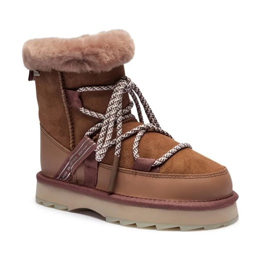 EMU Australia Skórzane śniegowce Blurred | z dodatkiem wełny ze sklepu Gomez Fashion Store w kategorii Śniegowce damskie - zdjęcie 184302915
