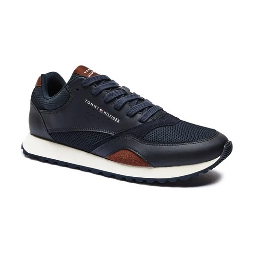 Tommy Hilfiger Skórzane sneakersy ze sklepu Gomez Fashion Store w kategorii Buty sportowe męskie - zdjęcie 184302945