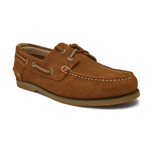 Tommy Hilfiger Skórzane mokasyny TH BOAT SHOE CORE SUEDE ze sklepu Gomez Fashion Store w kategorii Mokasyny męskie - zdjęcie 184303045