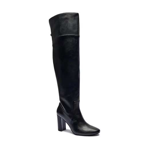 TWINSET Kozaki na słupku | z dodatkiem skóry ze sklepu Gomez Fashion Store w kategorii Kozaki damskie - zdjęcie 184303046