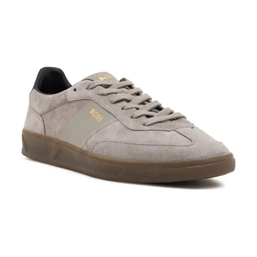 BOSS BLACK Skórzane sneakersy Brandon ze sklepu Gomez Fashion Store w kategorii Buty sportowe męskie - zdjęcie 184303049