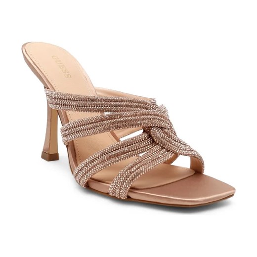 Guess Klapki SYPRESS | z dodatkiem skóry ze sklepu Gomez Fashion Store w kategorii Klapki damskie - zdjęcie 184303127