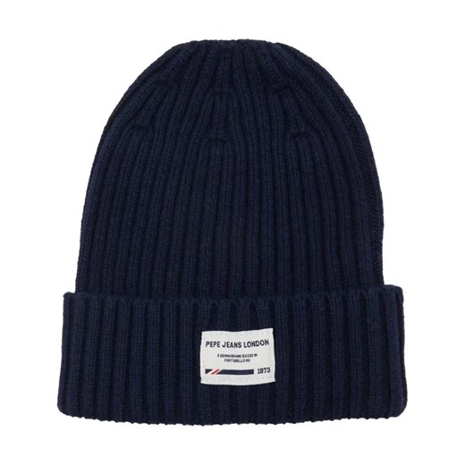 Pepe Jeans London Czapka JOHNNY | z dodatkiem wełny ze sklepu Gomez Fashion Store w kategorii Czapki dziecięce - zdjęcie 184303215