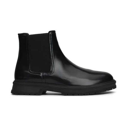 Tommy Hilfiger Skórzane sztyblety ABRASIV ze sklepu Gomez Fashion Store w kategorii Buty zimowe męskie - zdjęcie 184303295