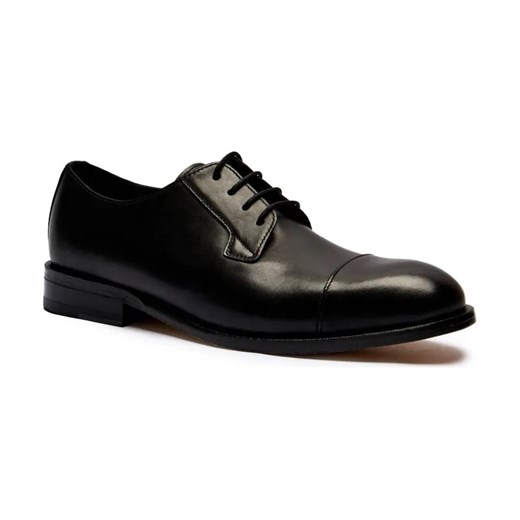 BOSS BLACK Skórzane derby Limber ze sklepu Gomez Fashion Store w kategorii Buty eleganckie męskie - zdjęcie 184303315