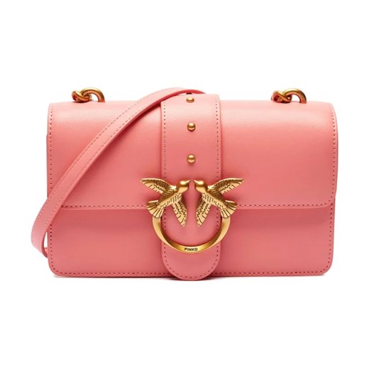 Pinko Skórzana torebka na ramię LOVE ONE MINI ze sklepu Gomez Fashion Store w kategorii Listonoszki - zdjęcie 184303385